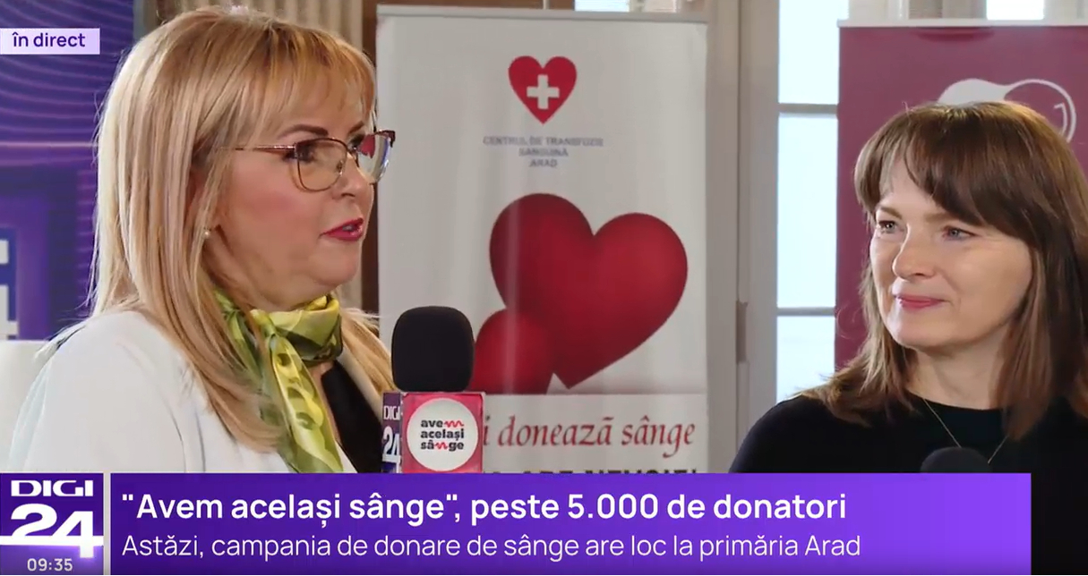 Este nevoie de sânge în fiecare zi, nu doar atunci când aflăm că s-a întâmplat o tragedie