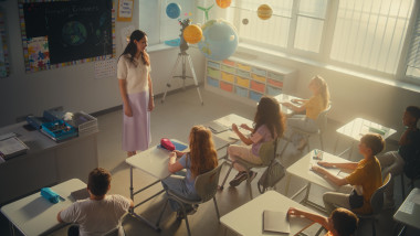 Vacanța de iarnă pentru elevi. Foto Getty Images