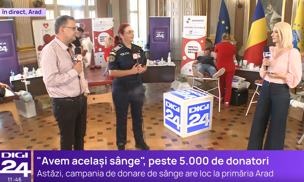 „Veniți să donați, avem mare nevoie de sânge la spital”