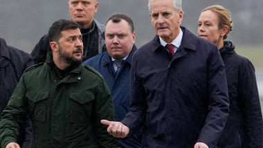 Ukraine's President Volodymyr Zelenskiy visits Norway