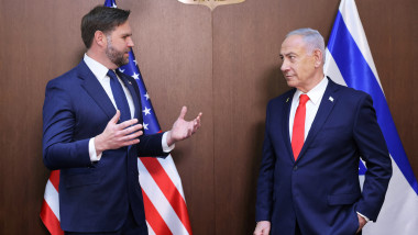 Israeli Prime Minister Netanyahu meets US Vice President JD Vance, in Jerusalem