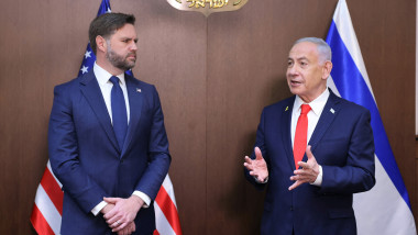 Israeli Prime Minister Netanyahu meets US Vice President JD Vance, in Jerusalem