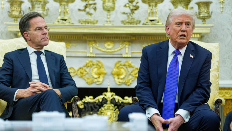 donald trump-mark rutte-octombrie 2025