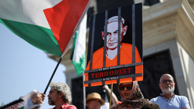 Global protest called by the international organization Global March to Gaza, in Madrid