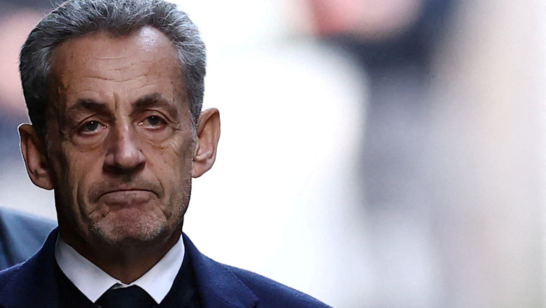 FILE PHOTO: Former French President Sarkozy goes to jail to begin five-year sentence