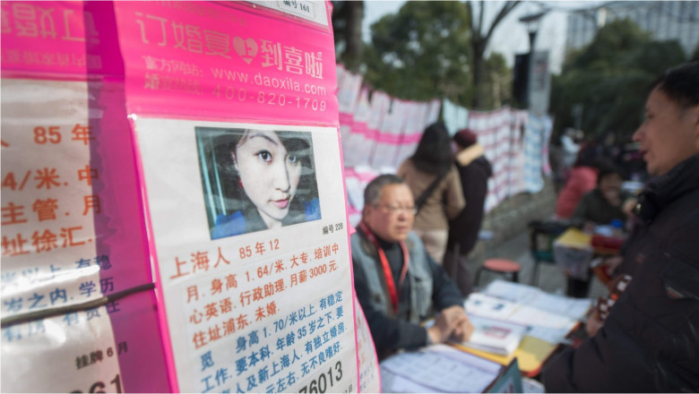 piață matrimonială din China