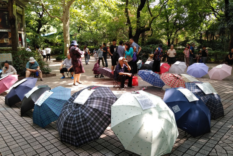 Shanghai Marriage Market busy during National Day in Shanghai