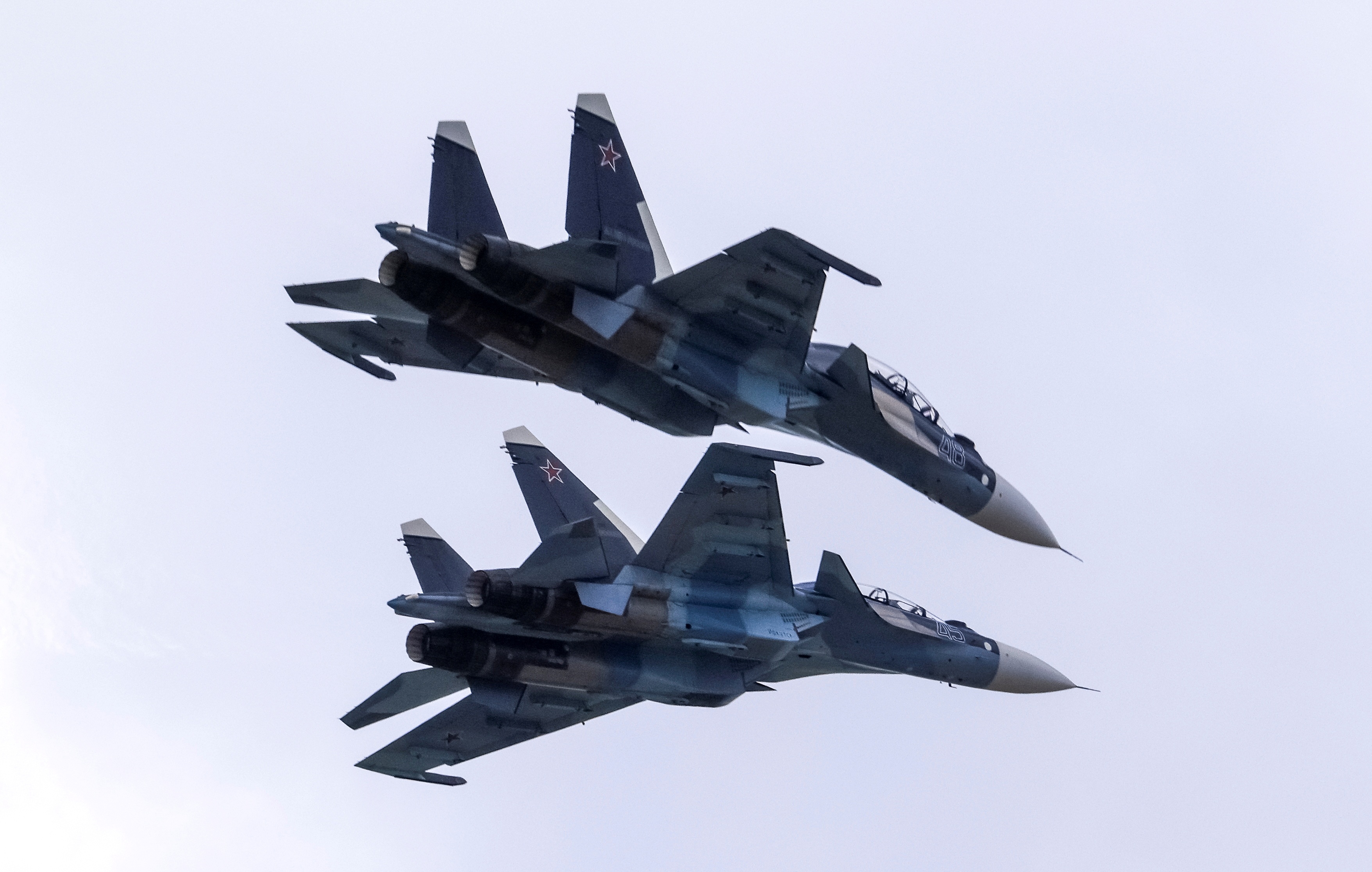 Două avioane militare rusești au încălcat spațiul aerian al Lituaniei. NATO a ridicat aeronave de vânătoare