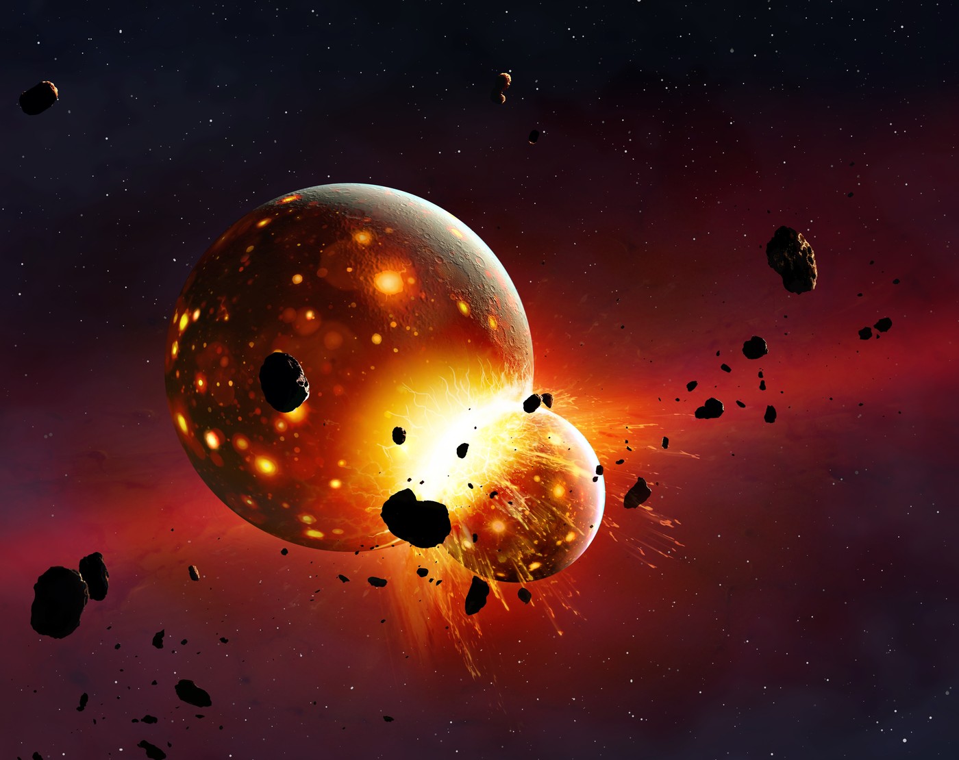 Geologii au descoperit primele rămășițe ale „proto-Pământului”, varianta primordială a planetei noastre dinainte de formarea Lunii