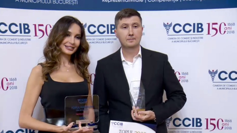 Premii pentru grupul Digi România și emisiunea Business Club de la Digi24 la gala organizată de Camera de Comerț și Industrie București
