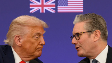 U.S. President Trump makes second state visit to Britain