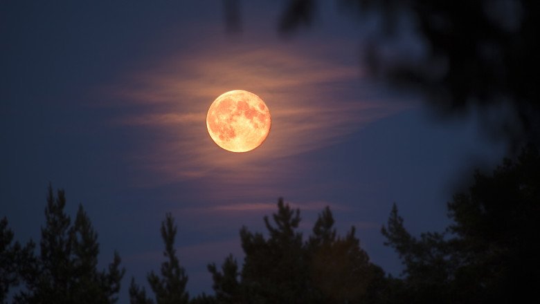 Super Luna Castorului. sursă foto Getty Images