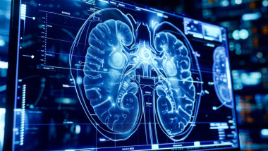 imagine radiografie rinichi