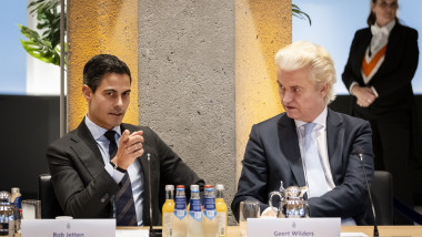 Speaker of the House Discussions Election Results with Party Leaders, The Hague - 04 Nov 2025