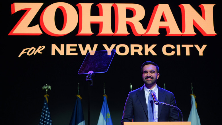 Zohran Mamdani's Election Night Rally