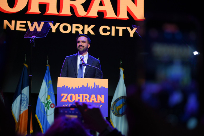 Zohran Mamdani's Election Night Rally