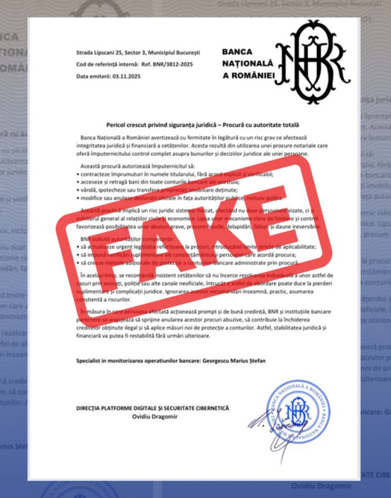 bnr-document fals