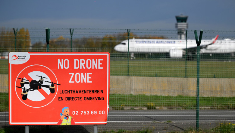 „Orice dronă care perturbă spațiul aerian trebuie doborâtă”. Belgia își consolidează centrul de securitate aeriană