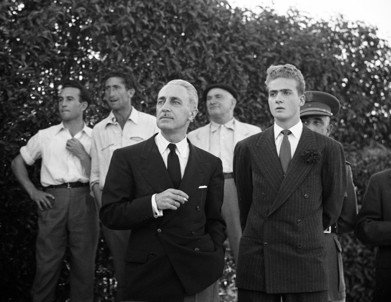 Crown Prince Juan Carlos, 1955