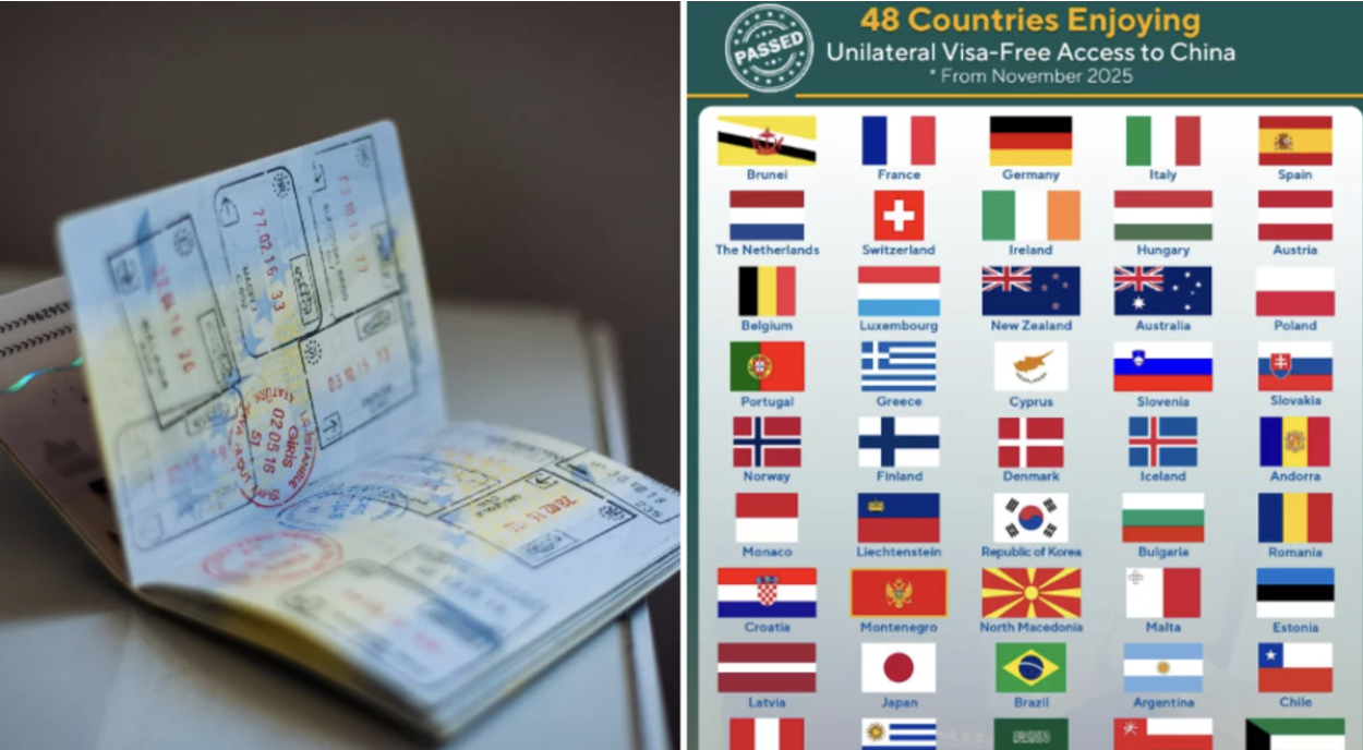 China extinde accesul fără vize pentru cetățenii din 48 de țări, inclusiv România
