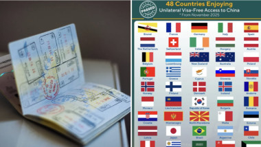 Acces fără viză în China. Foto: Instagram:maoning_mfa:globalresidenceindex:Unsplash.com:CC0