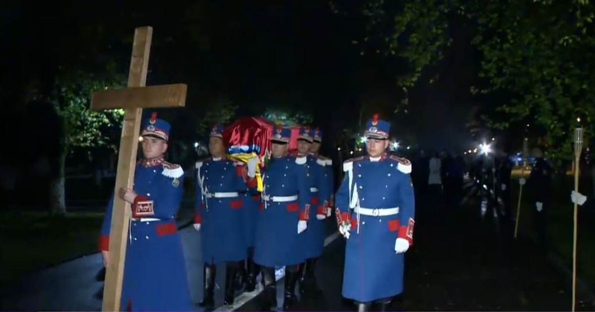 Repatrierea rămășițelor lui Ghyka la Cotroceni