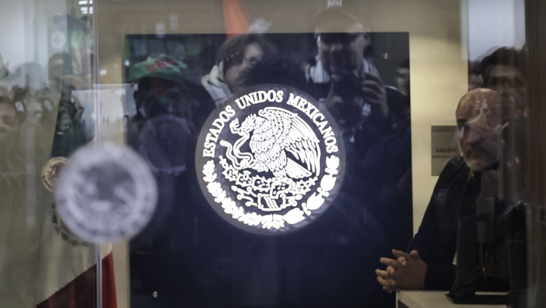 First Palestinian Family Arrives In Mexico.., Cdmx - 24 May 2025