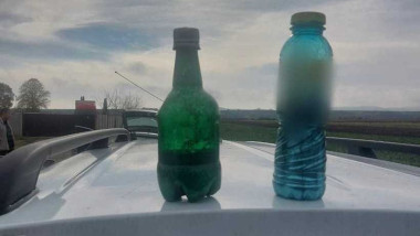 mercur in sticle de plastic