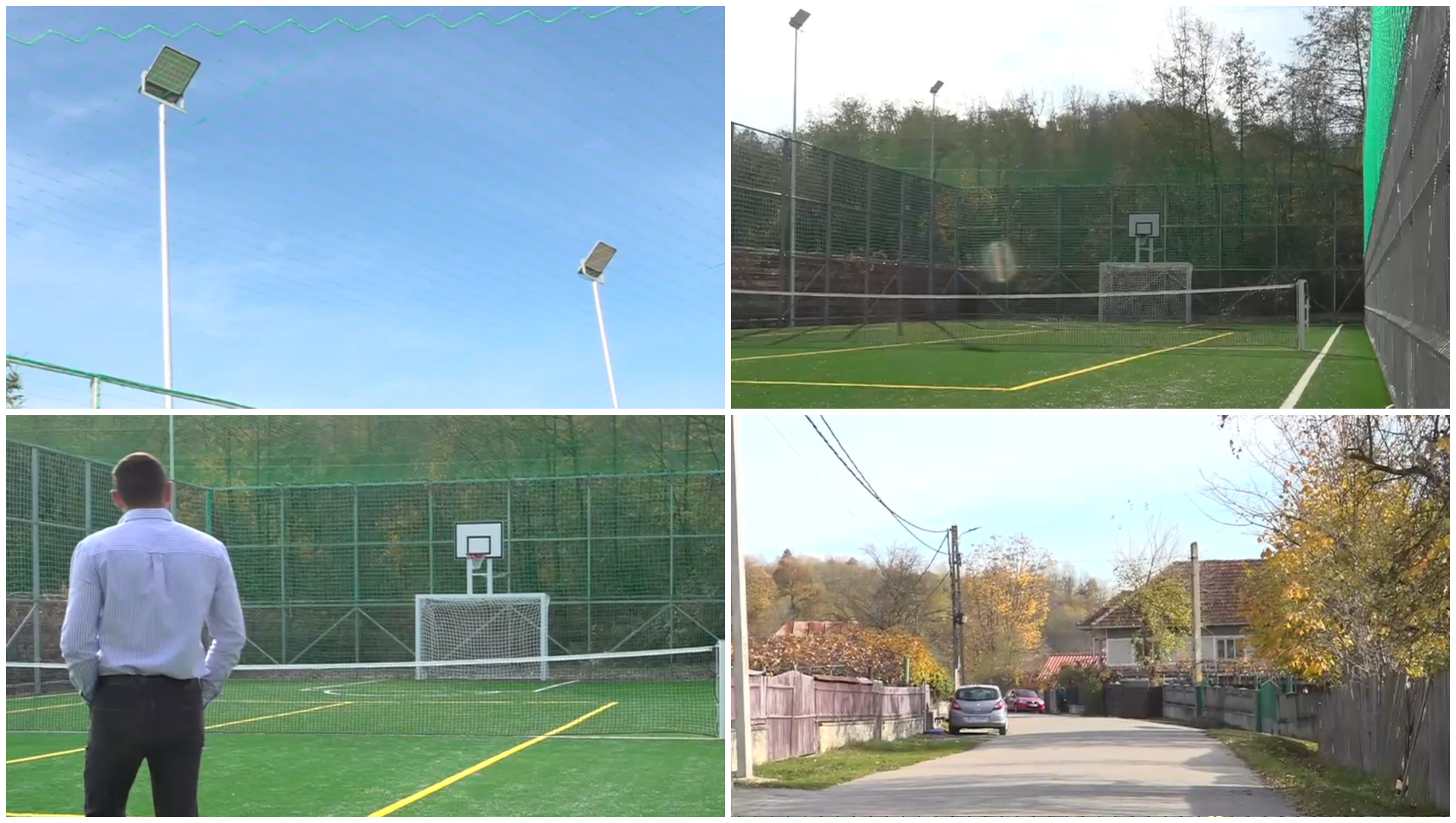 Investiții anapoda: Comuna cu teren de sport modern, dar fără gaze și canalizare, unde copiii merg la școală cu microbuz închiriat