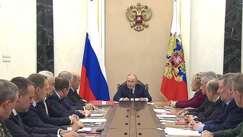 consiliul de securitate al rusiei vladimir putin