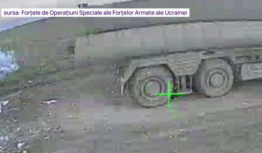 Ucrainenii au distrus un sistem mobil de lansare de rachete plasat de ruși în Crimeea: „Triumf” valora un miliard de dolari