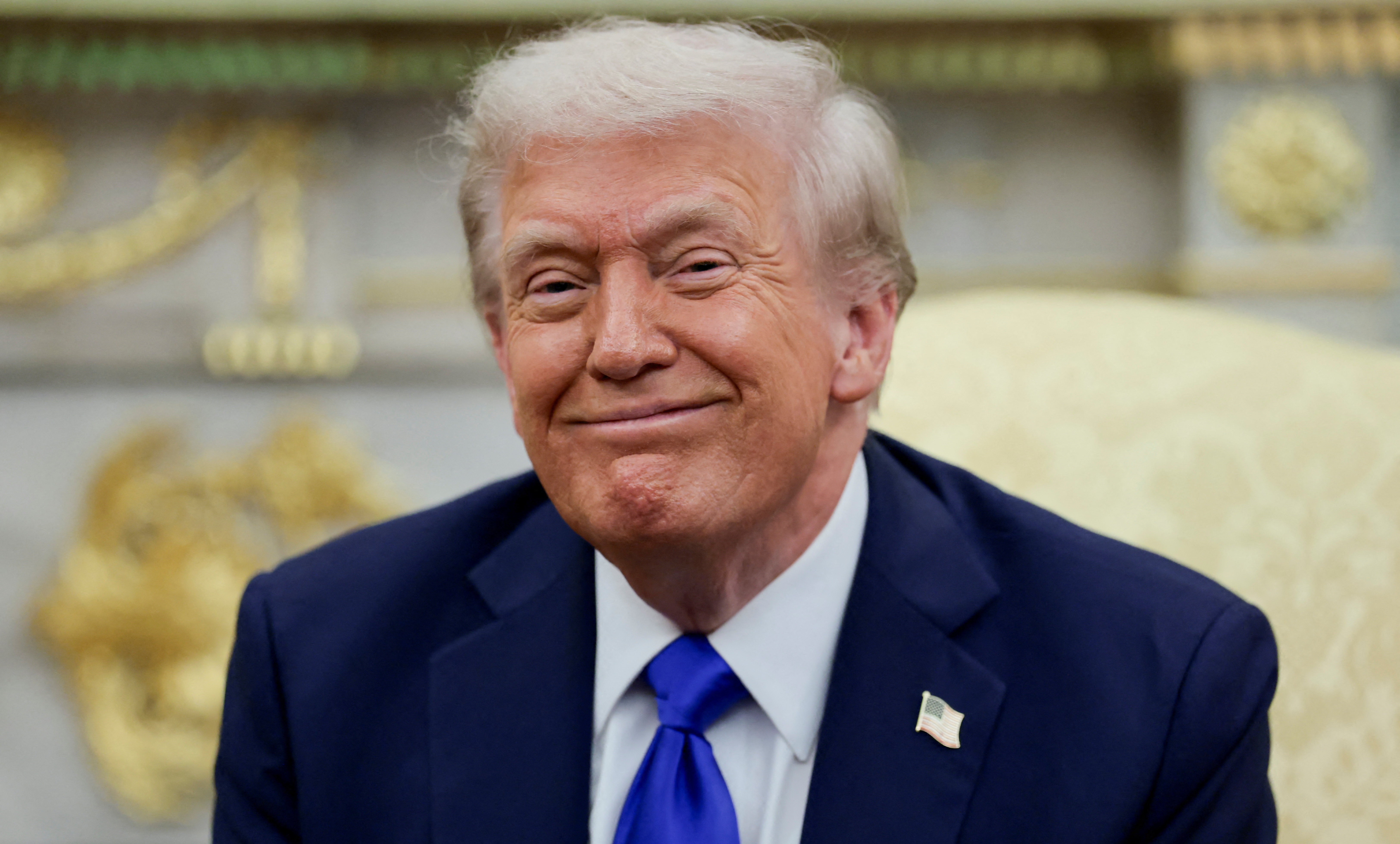 Donald Trump se laudă cu o baie renovată în Casa Albă. Președintele SUA a publicat 23 de fotografii cu realizarea sa