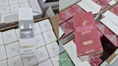 Politiștii au confiscat aproximativ 4.400 de bunuri FOTO Poliția de Frontieră