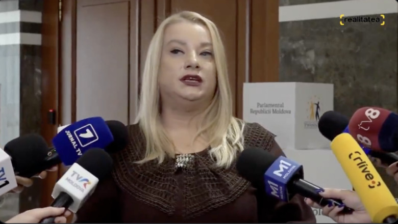 VIDEO  O deputată comunistă de la Chișinău a intrat în „greva limbii române”. Care este motivul și cum se desfășoară protestul
