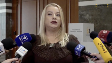 Deputata comunistă Diana Caraman. Foto: captură video