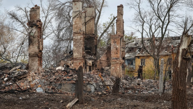 atac rusesc ucraina ruine