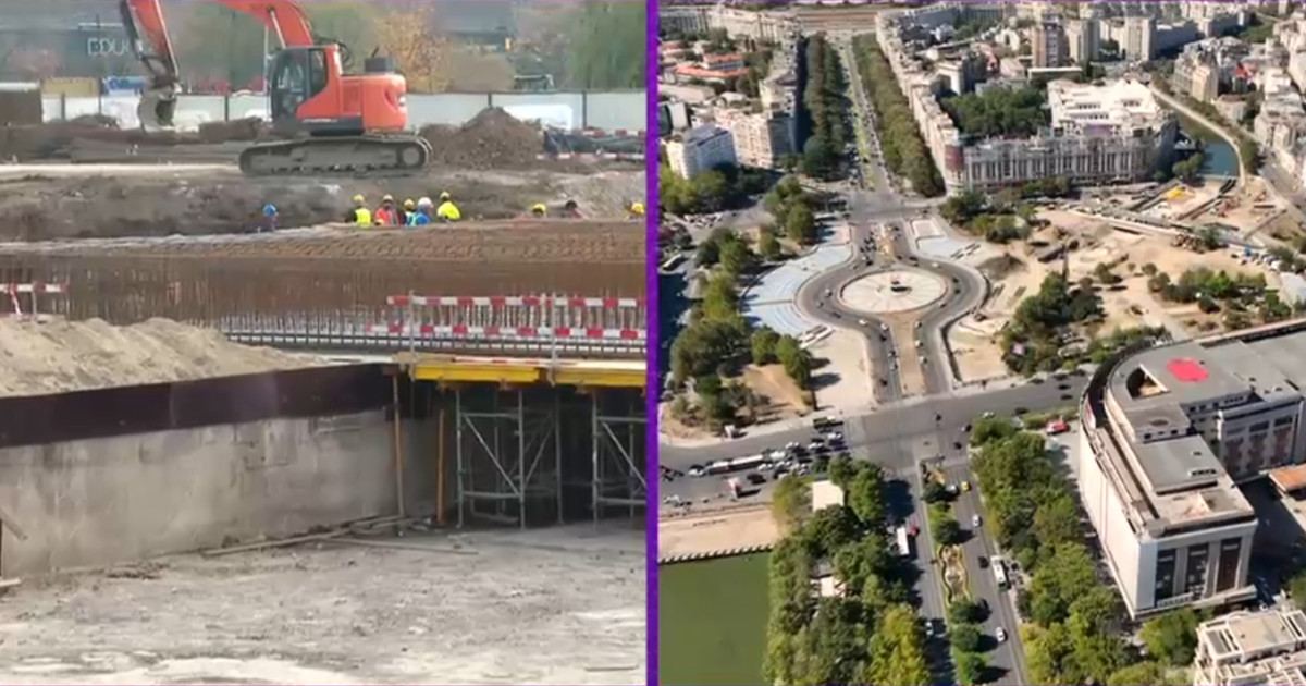 Lucrările la Planșeul Unirii ar putea fi finalizate înainte de termen