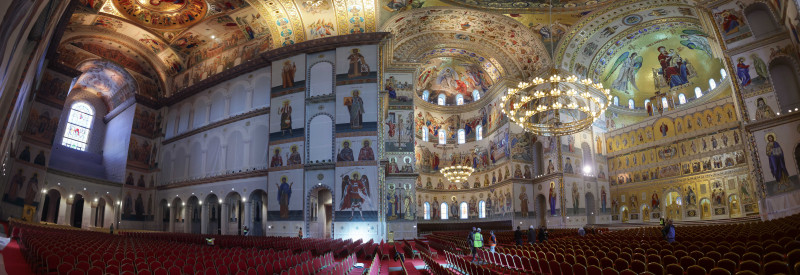 BUCURESTI - CATEDRALA MANTUIRII NEAMULUI - PREGATIRI - 22 OCT 20