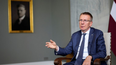 Preşedintele Letoniei, Edgars Rinkevics