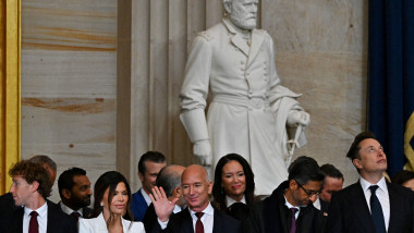 Miliardari americani la ceremonia de învestire a lui Trump.