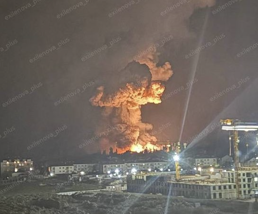 Drone ucrainene au avariat o navă, locuinţe şi un depozit de petrol în Rusia