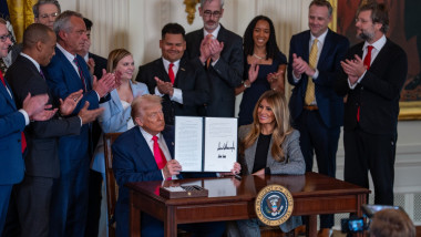Trump Signs Order On Foster Families, Washington, District of Columbia, United States - 13 Nov 2025
