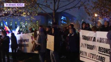 protest - iccj- noiembrie 2025