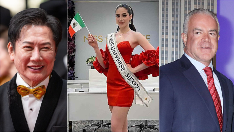 Nawat Itsaragrisil, Fatima Bosch, Miss Universe Mexic, și Raúl Rocha Cantú