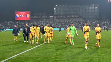 jucatori romani dupa meciul cu bosnia