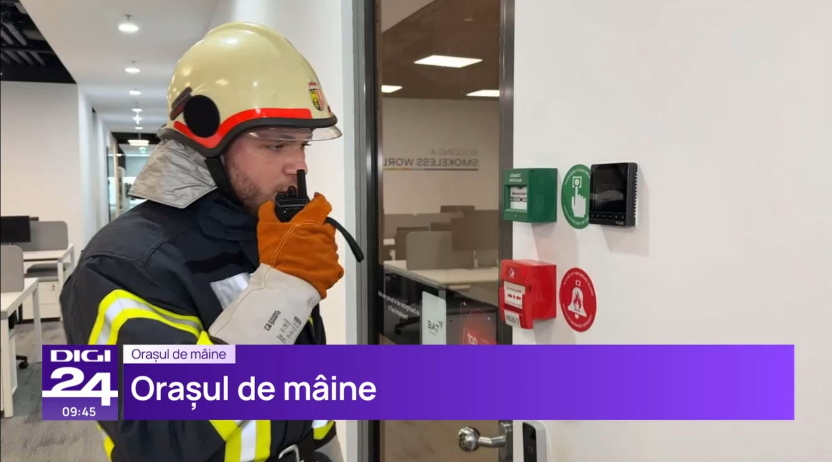 Orașul de mâine. Sistemele de protecție la incendiu în clădirile moderne