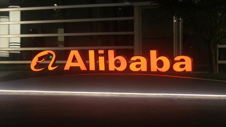China: Alibaba Building in Shanghai