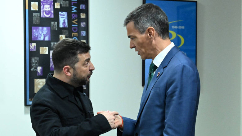 volodimir zelenski - pedro sanchez