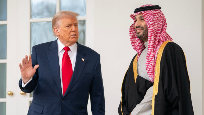 Trump Welcomes Saudi Crown Prince Mohammed bin Salman