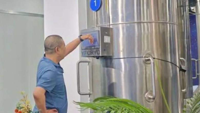 Gui Junmin a hotărât să conserve prin înghețare corpul soției sale, Zhan Wenlian, după ce aceasta a murit de cancer pulmonar în 2017